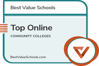 Top Online Community Colleges badge